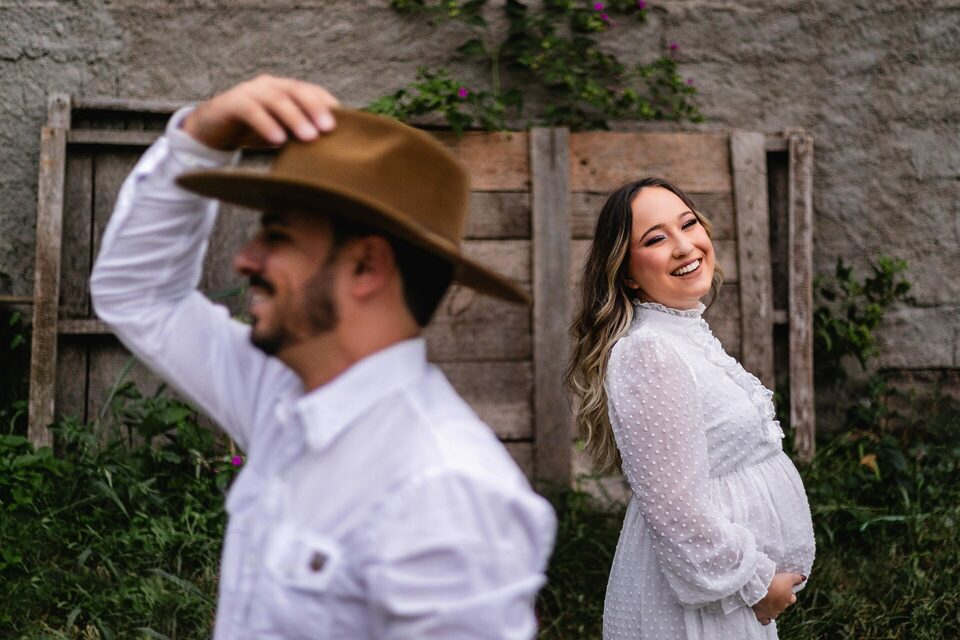 Fotografia de Gestante, Mária e Alisson, Estúdio, Liliane Photos