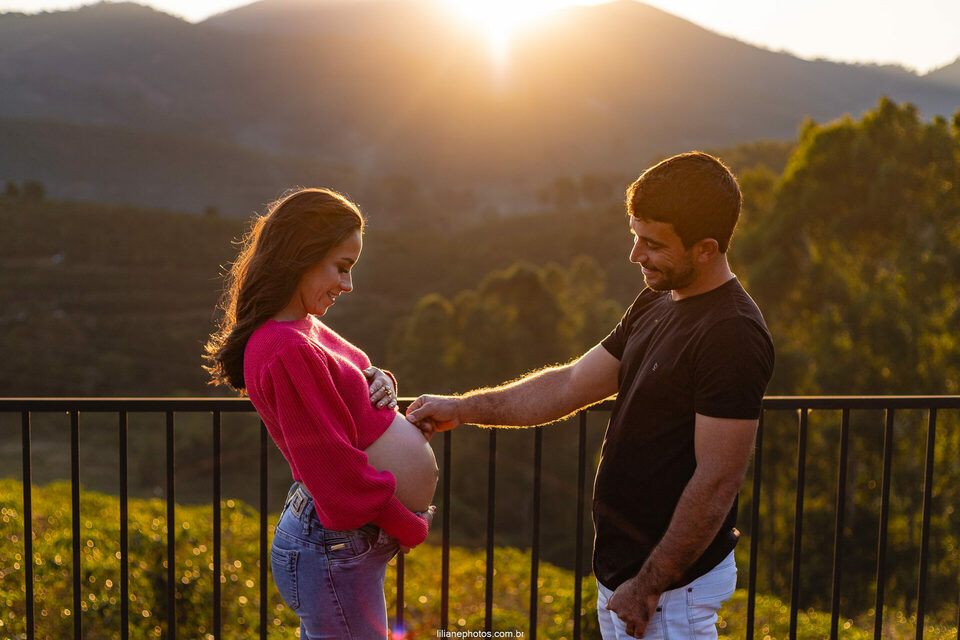 Fotografia Ensaio Gestante, Ingrid e Natan, Manhuaçu, Minas Gerais